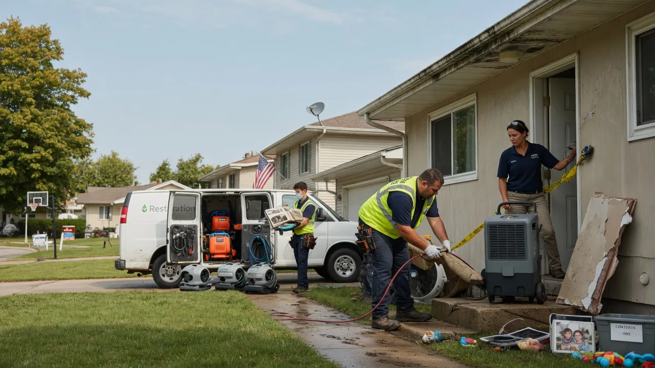 Water Damage Restoration in Huntington Mills, PA near me